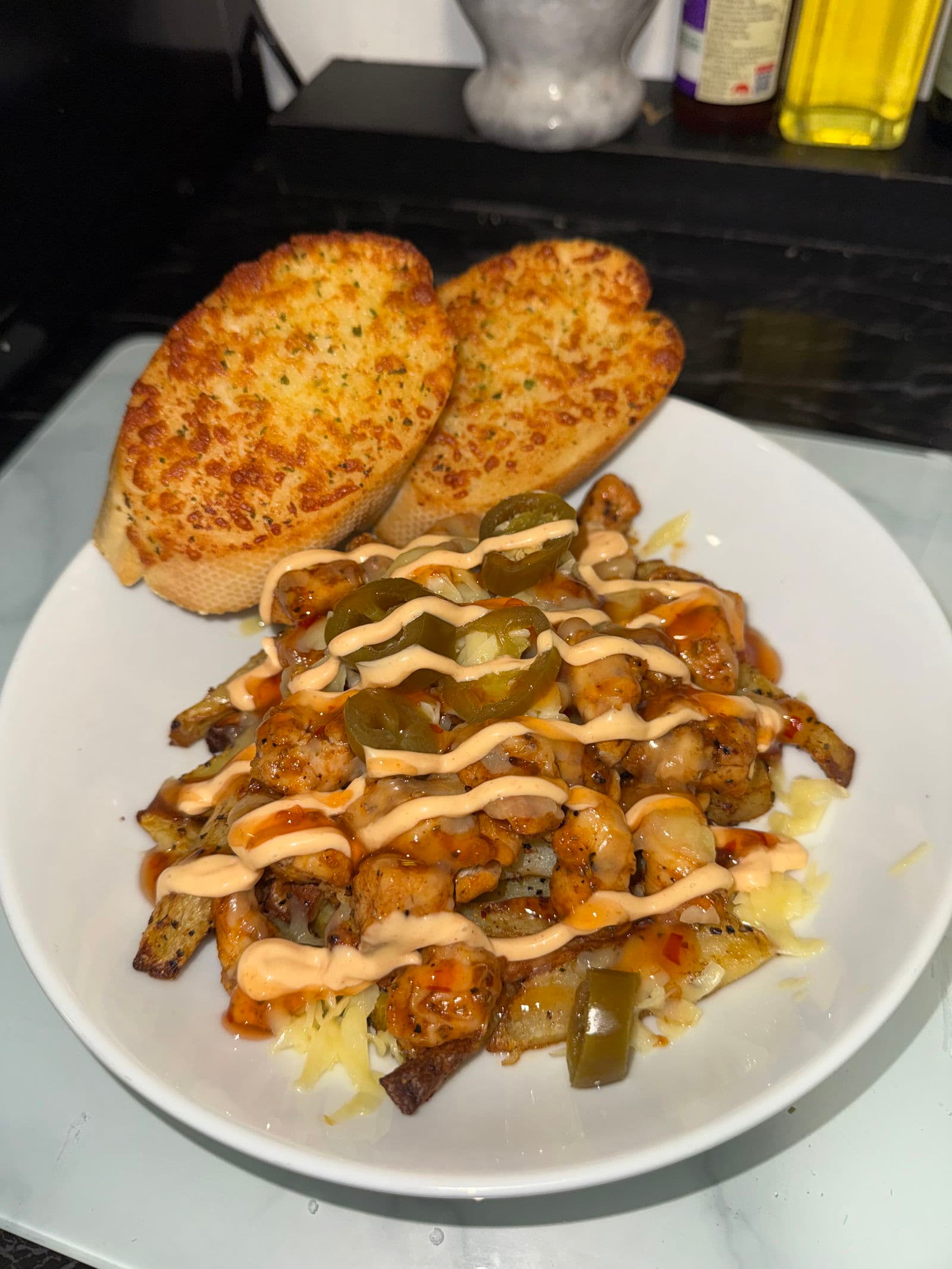 Chicken Loaded Fries recipe