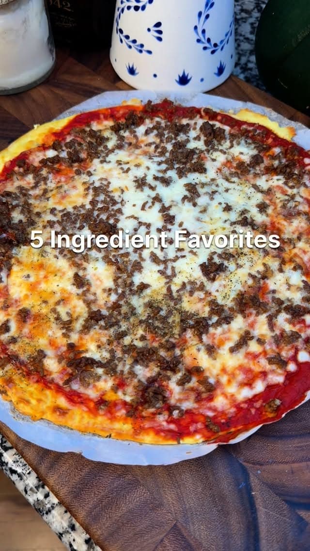 Cottage Cheese Pizza recipe