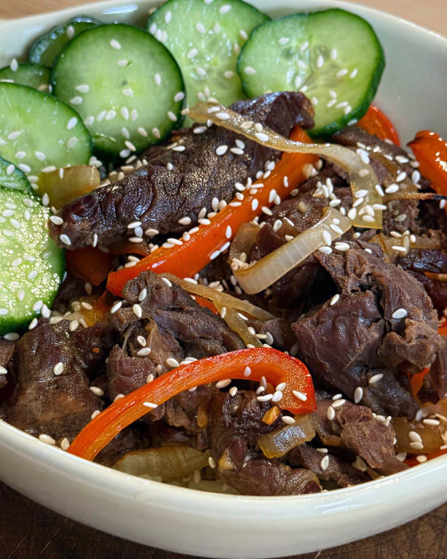 Sheet Pan Bulgogi-Style Beef recipe