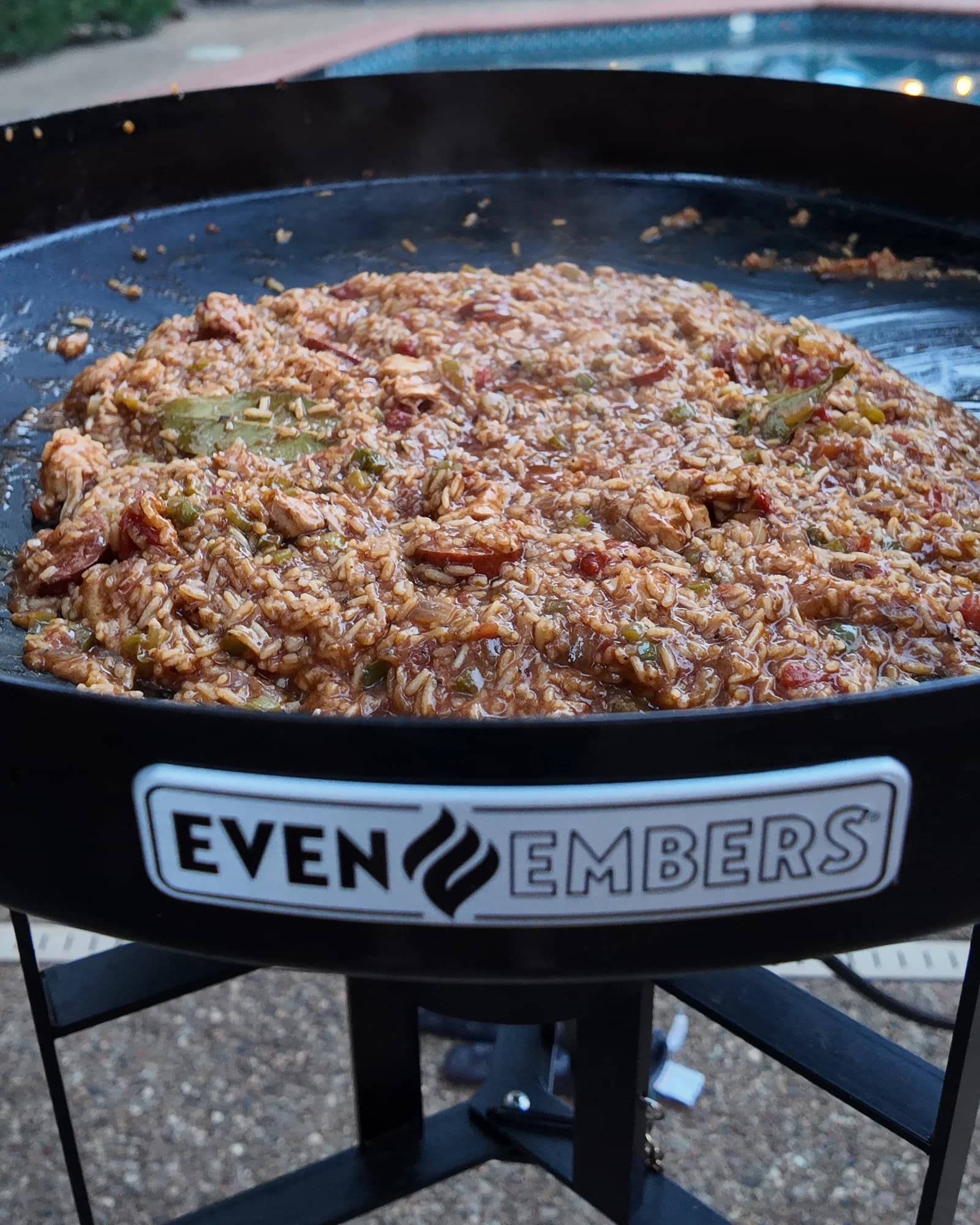Cajun Chicken & Sausage Jambalaya recipe