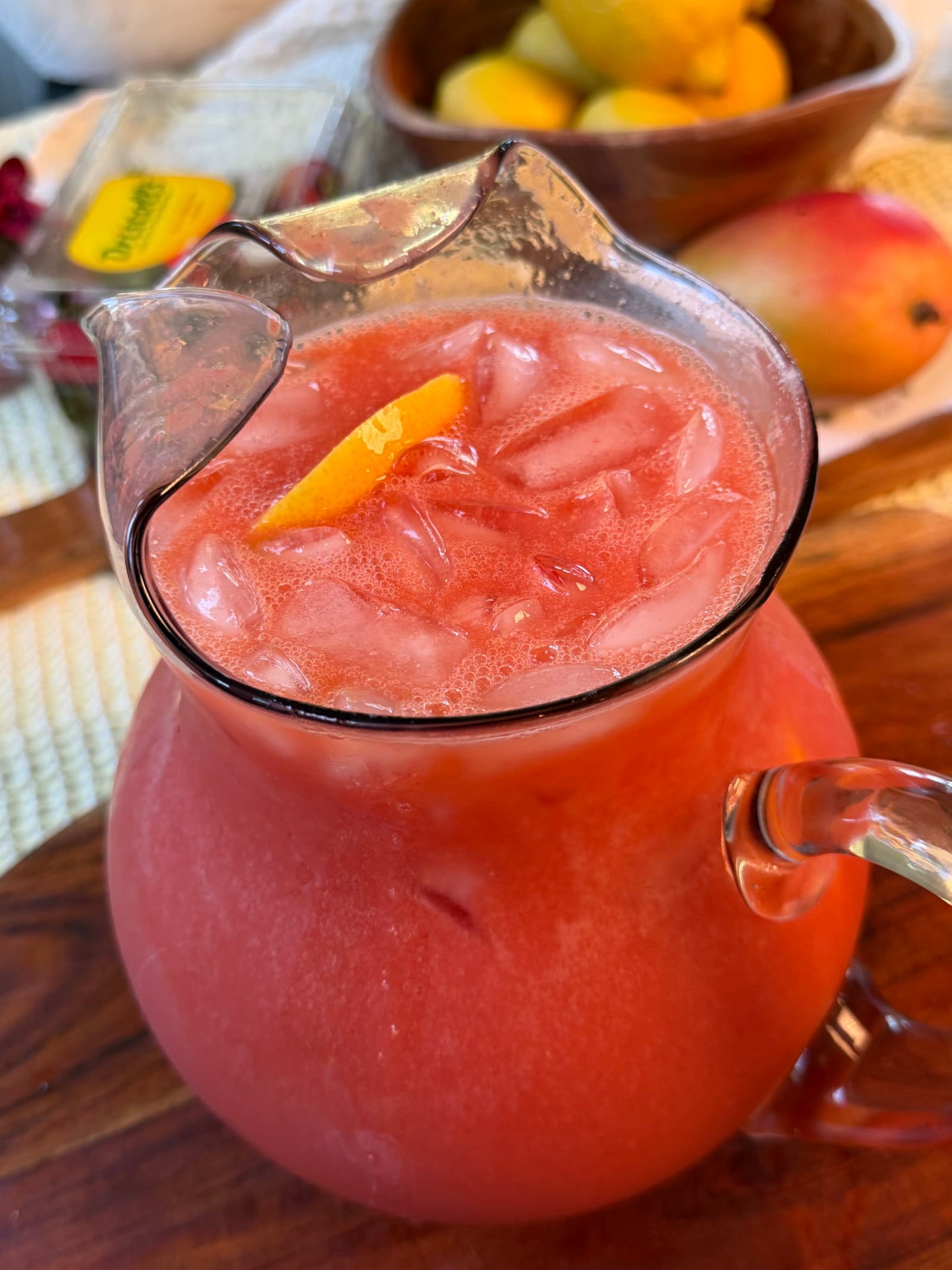 Strawberry Mango Lemonade recipe