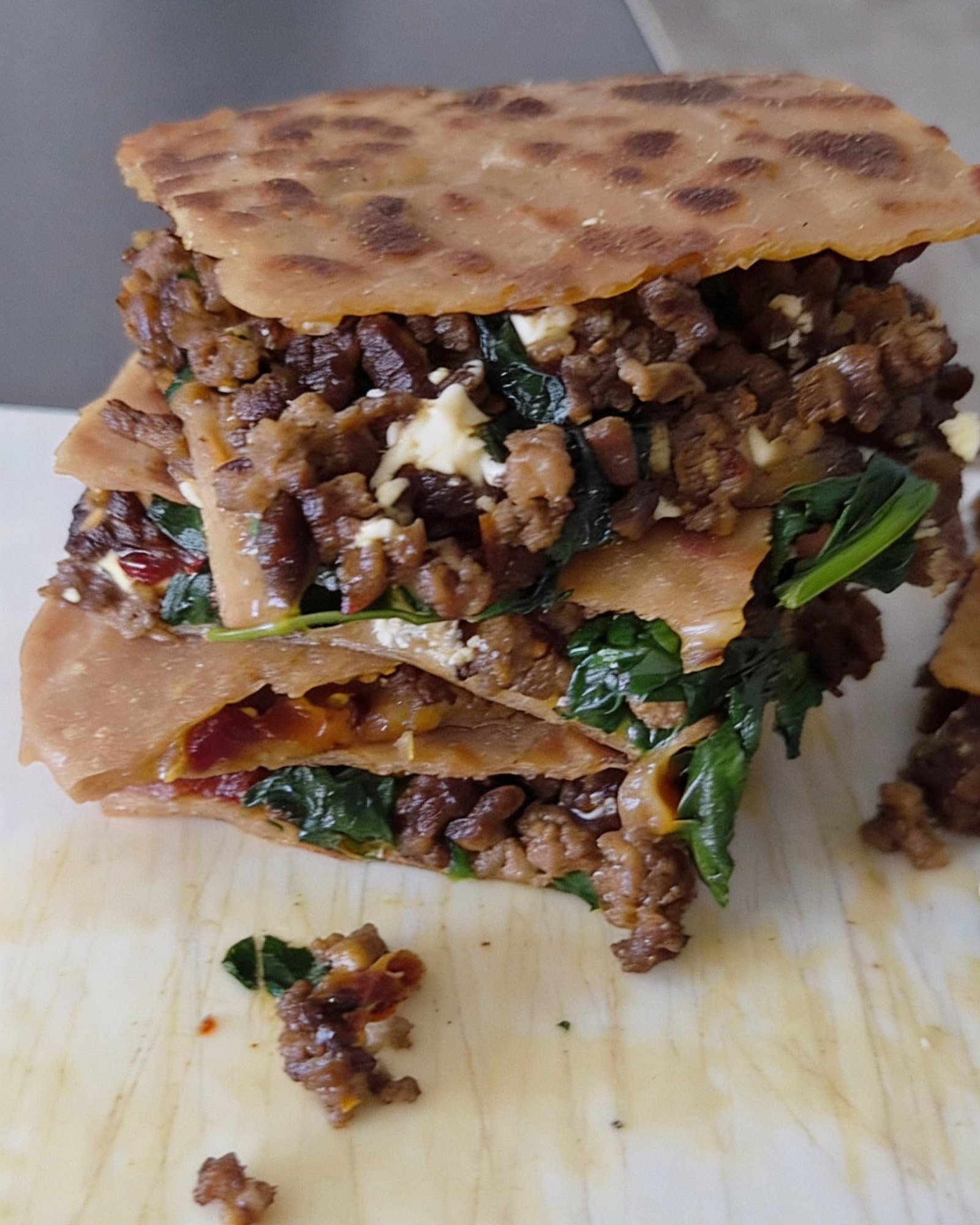 High Protein Beef Gozleme recipe