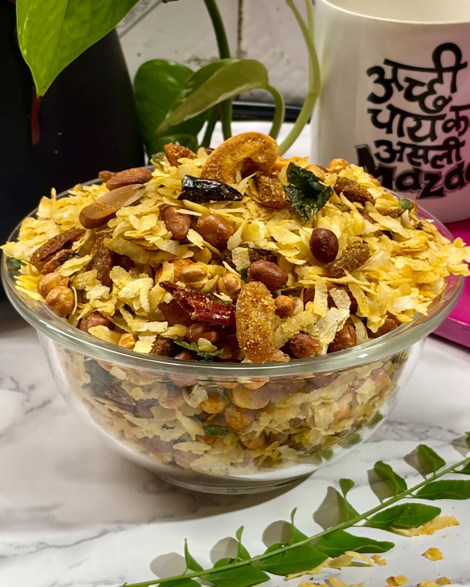 Easy Chivda Namkeen (Poha Mixture) recipe