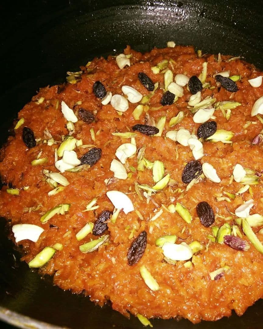 Mava Gajar Halwa Using Leftover Ghee Residue (Ghee Khoya) recipe