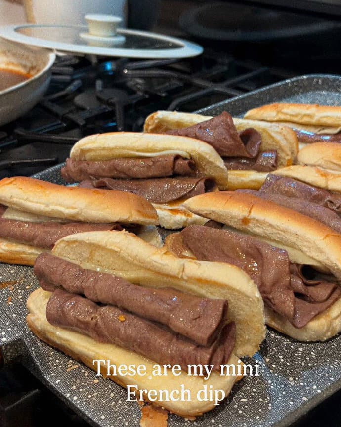Mini French Dips recipe