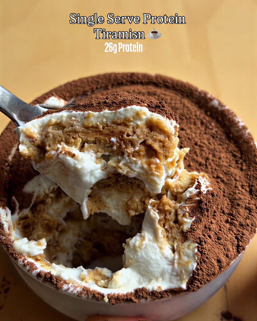 High Protein Tiramisu recipe
