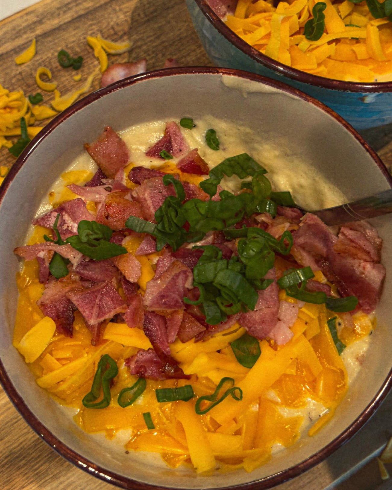 Loaded Baked Potato Soup recipe