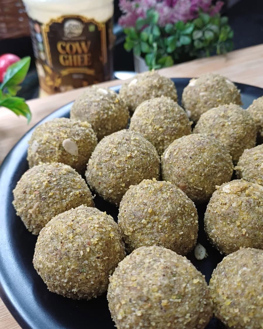 Green Moong Ladoo recipe