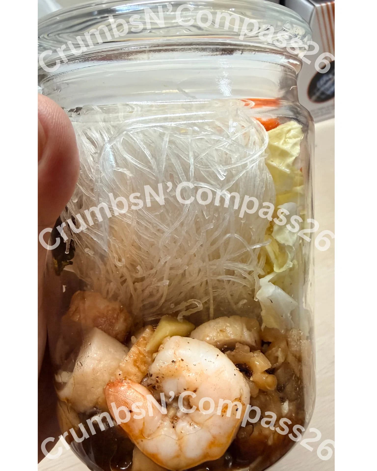 Easy Seafood Vermicelli Soup recipe