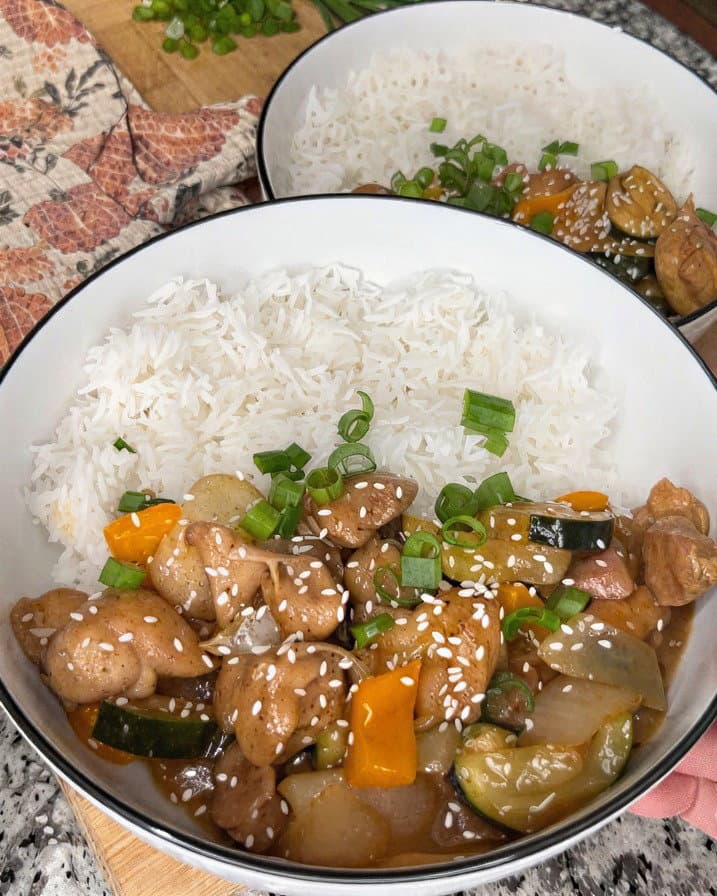 Honey Garlic Chicken Stir Fry recipe