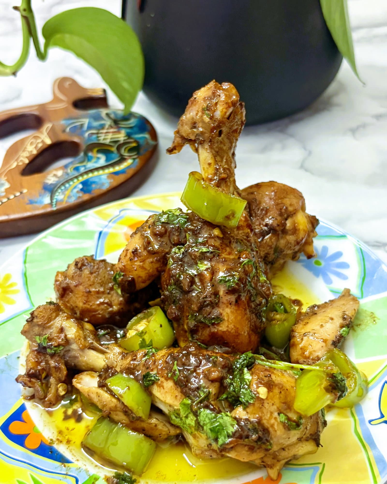 Garlic Chicken Drumsticks in Whey recipe