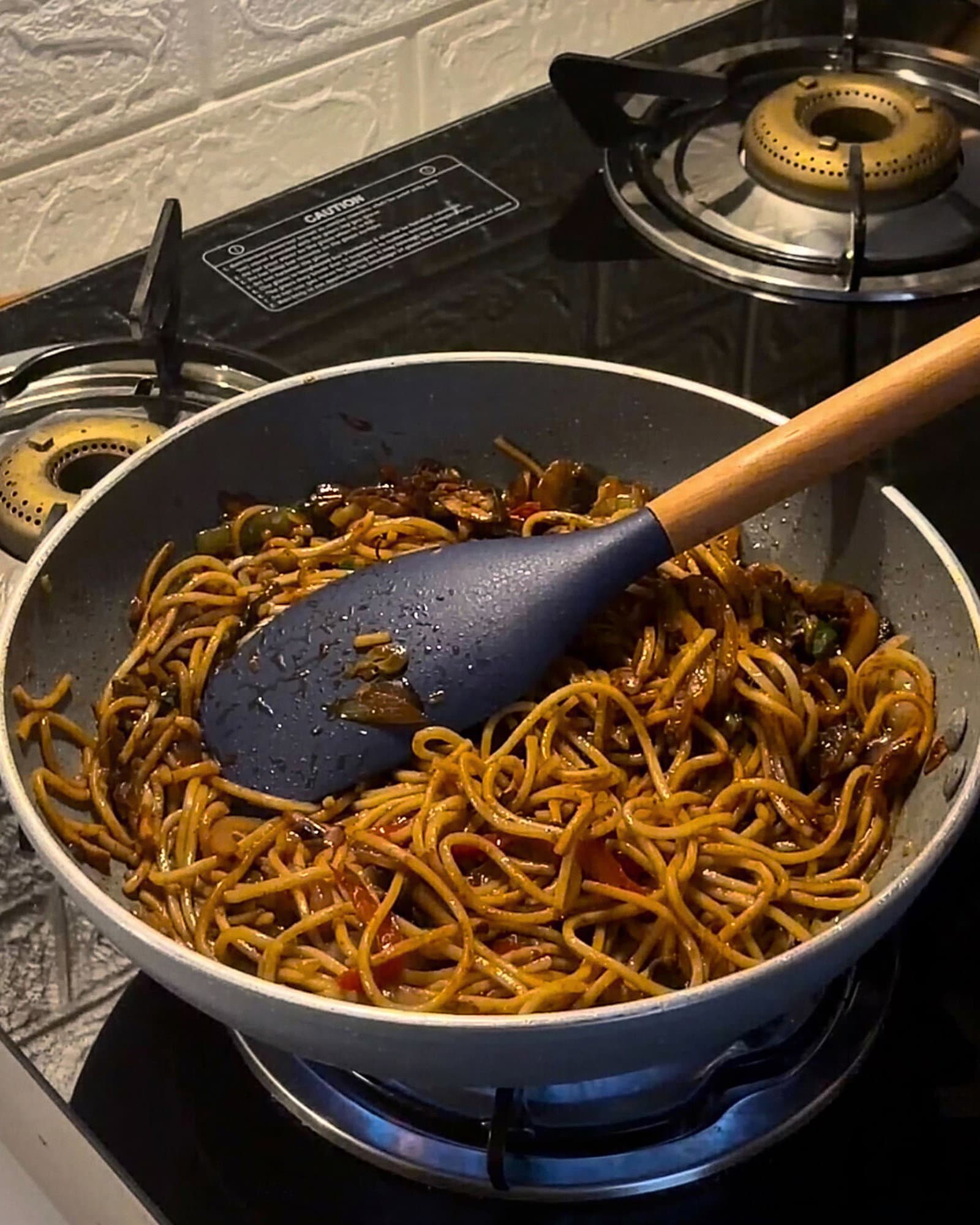 Spicy Veg Chowmein recipe