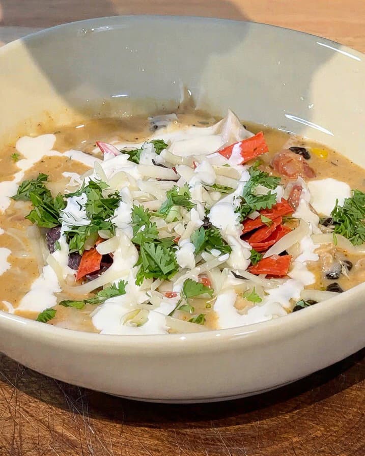 Creamy Chicken Tortilla Stew recipe