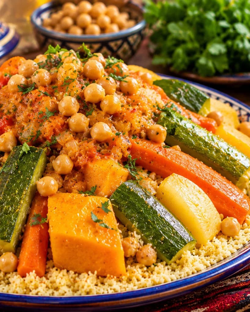 Moroccan Vegetable Couscous recipe