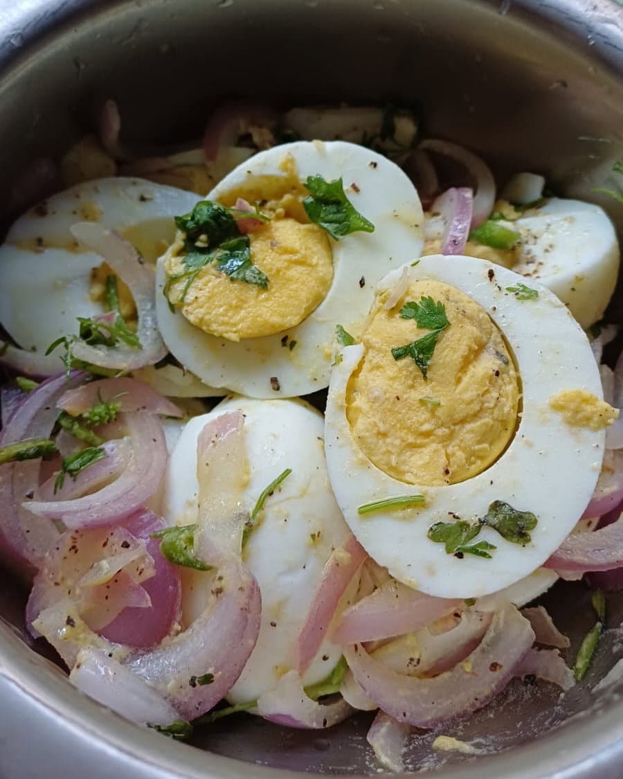 5 min Egg Salad 🥗 | Healthy Egg Salad  recipe