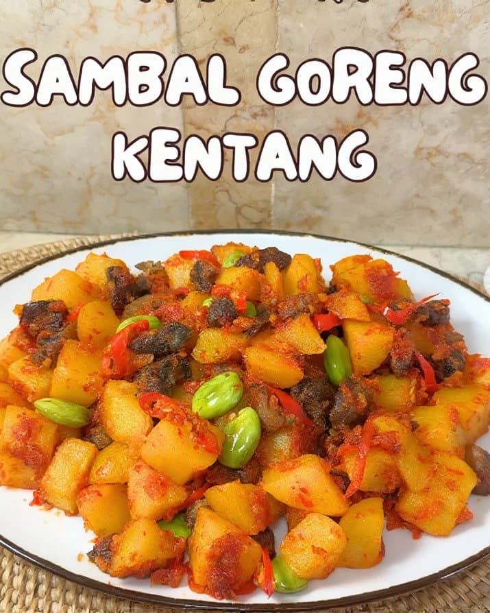 Sambal Goreng Kentang (Spicy Fried Potatoes) recipe