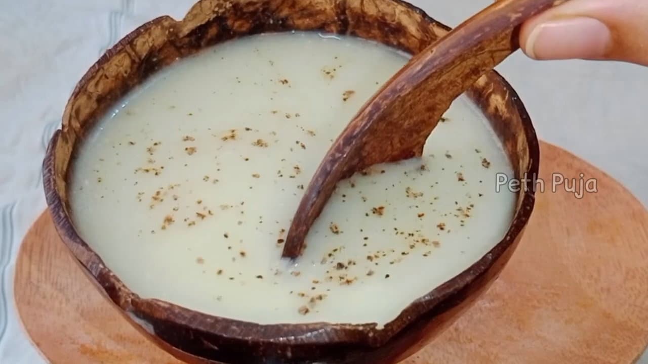 Cream of White Pumpkin Soup | Weight Loss Soup recipe