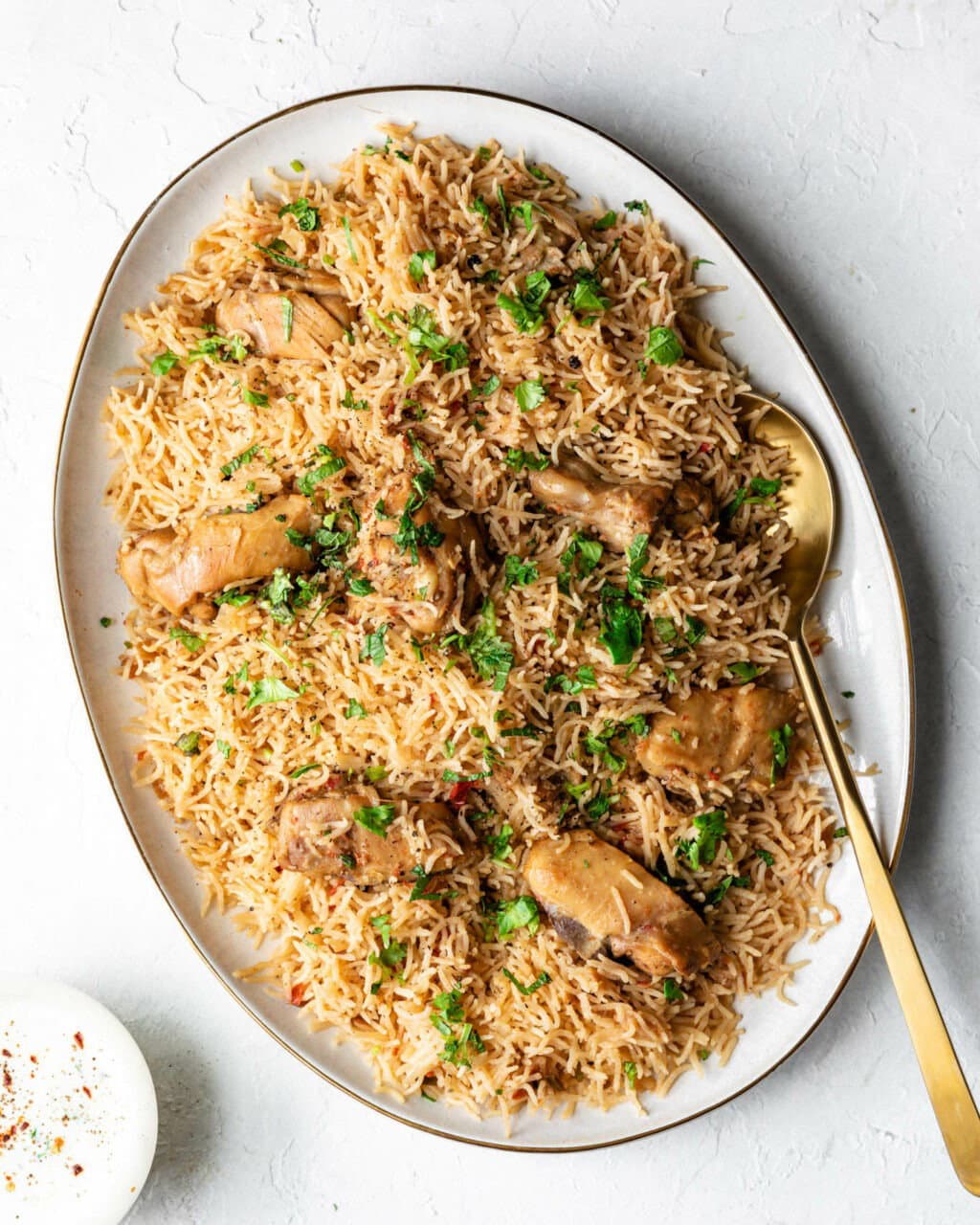 Smoky Chicken Pulao (Dhaba Style ) recipe