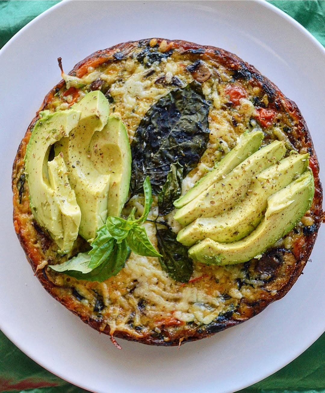 Crustless Breakfast Quiche recipe