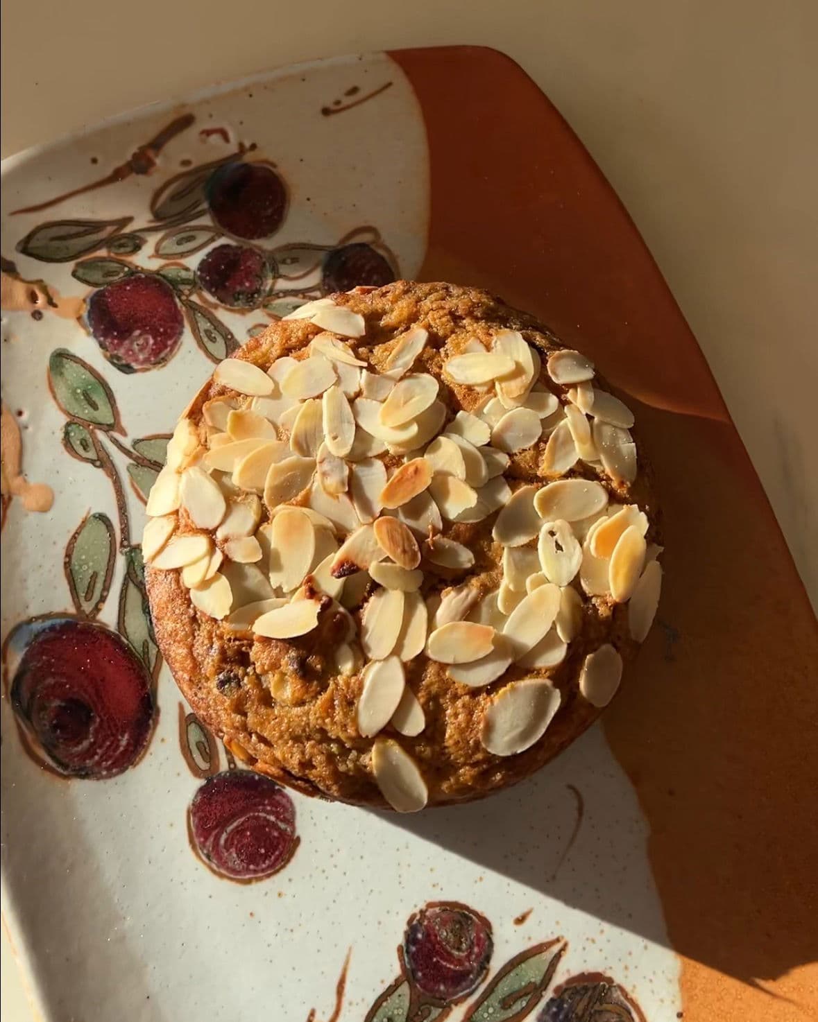 Banana Maple Almond Cake recipe