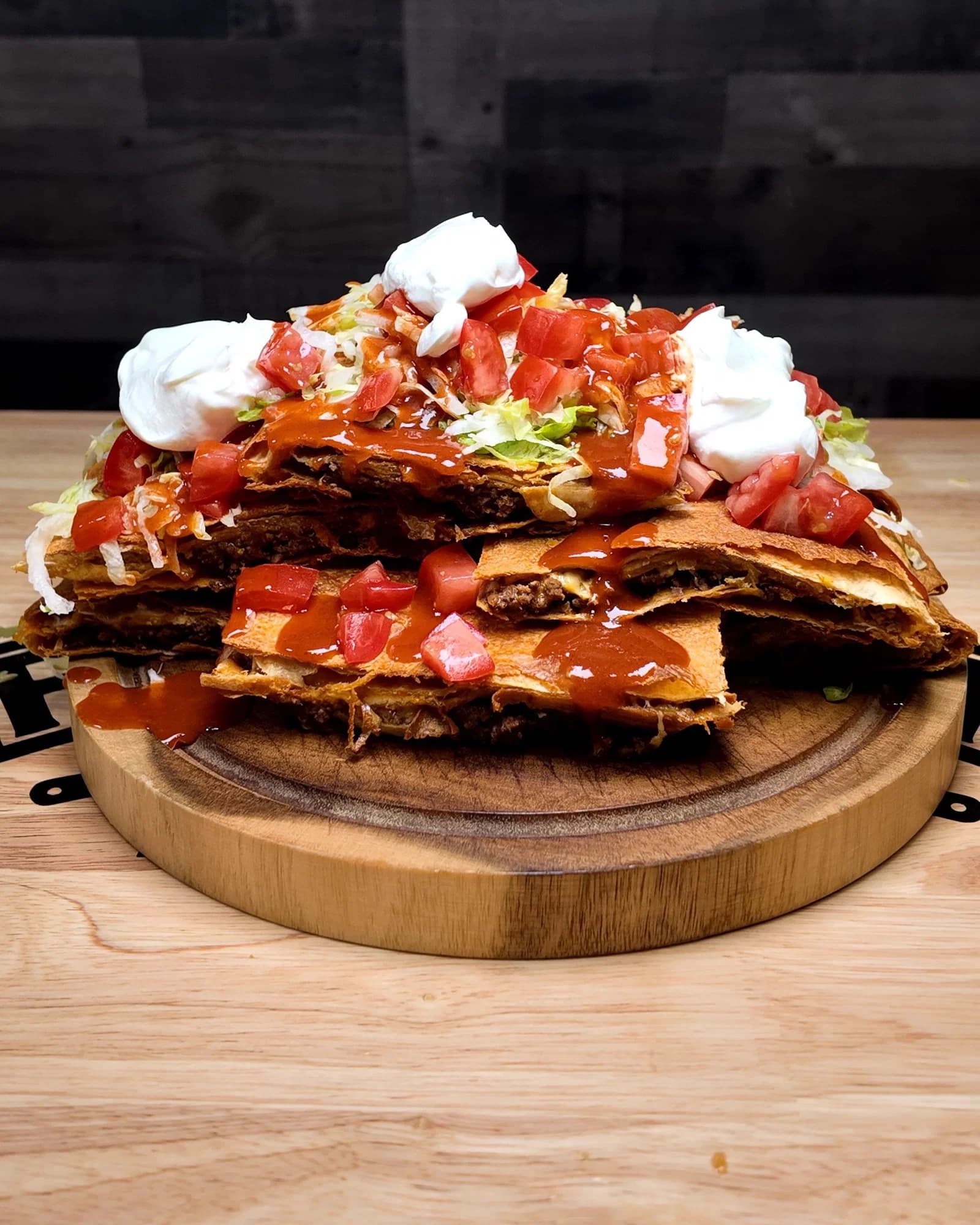 Sheet Pan Crunchwrap Supreme recipe