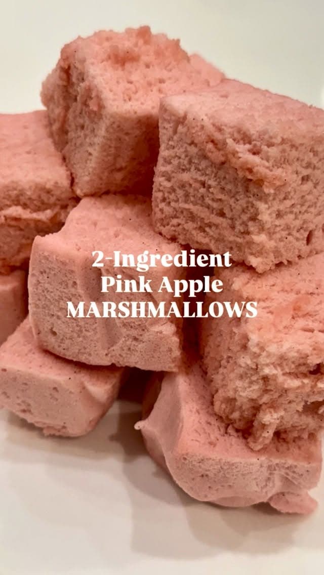 2-Ingredient Pink Apple Marshmallows recipe