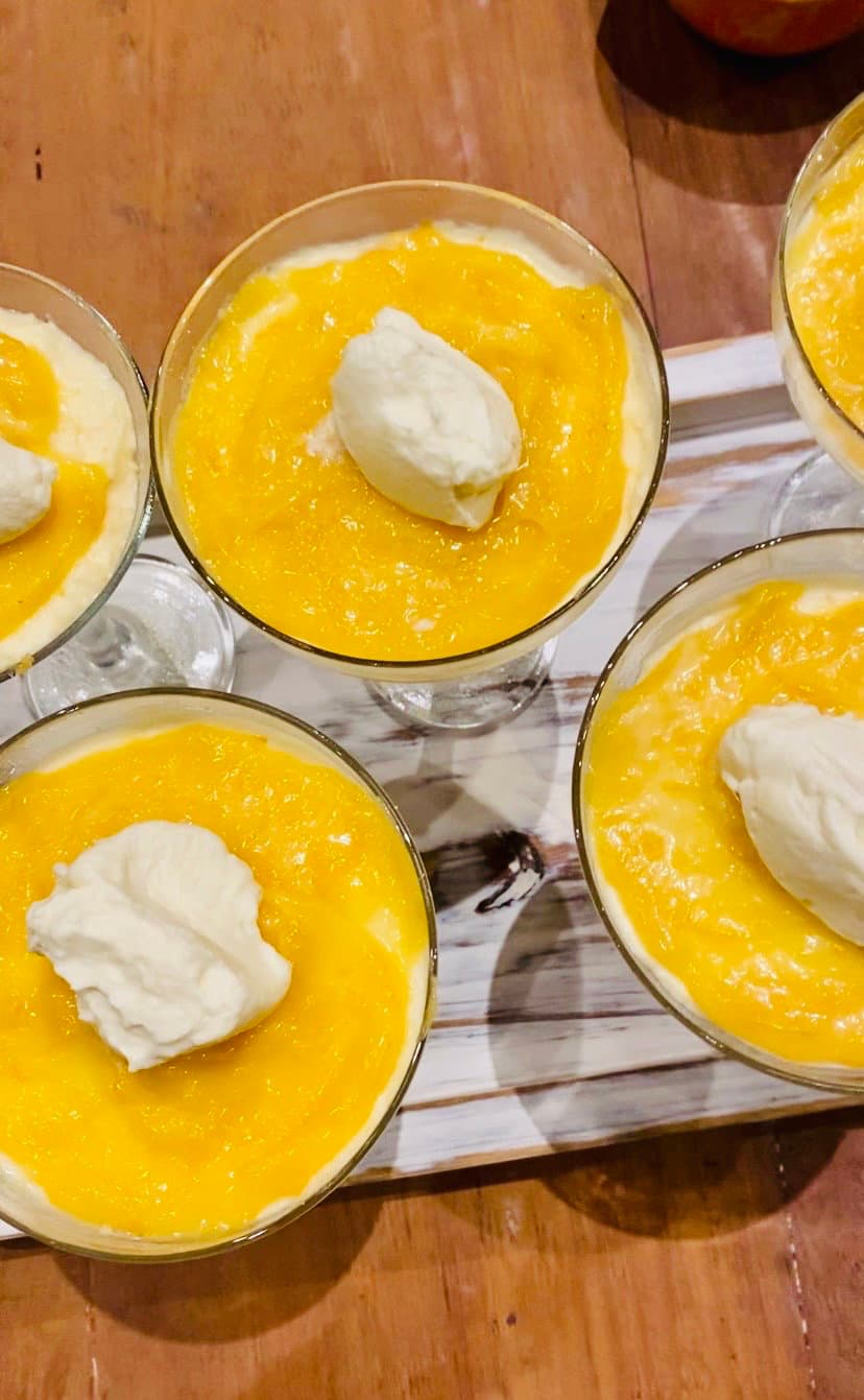 Lemon Mousse with Lemon Curd & Tennis Biscuit Base recipe