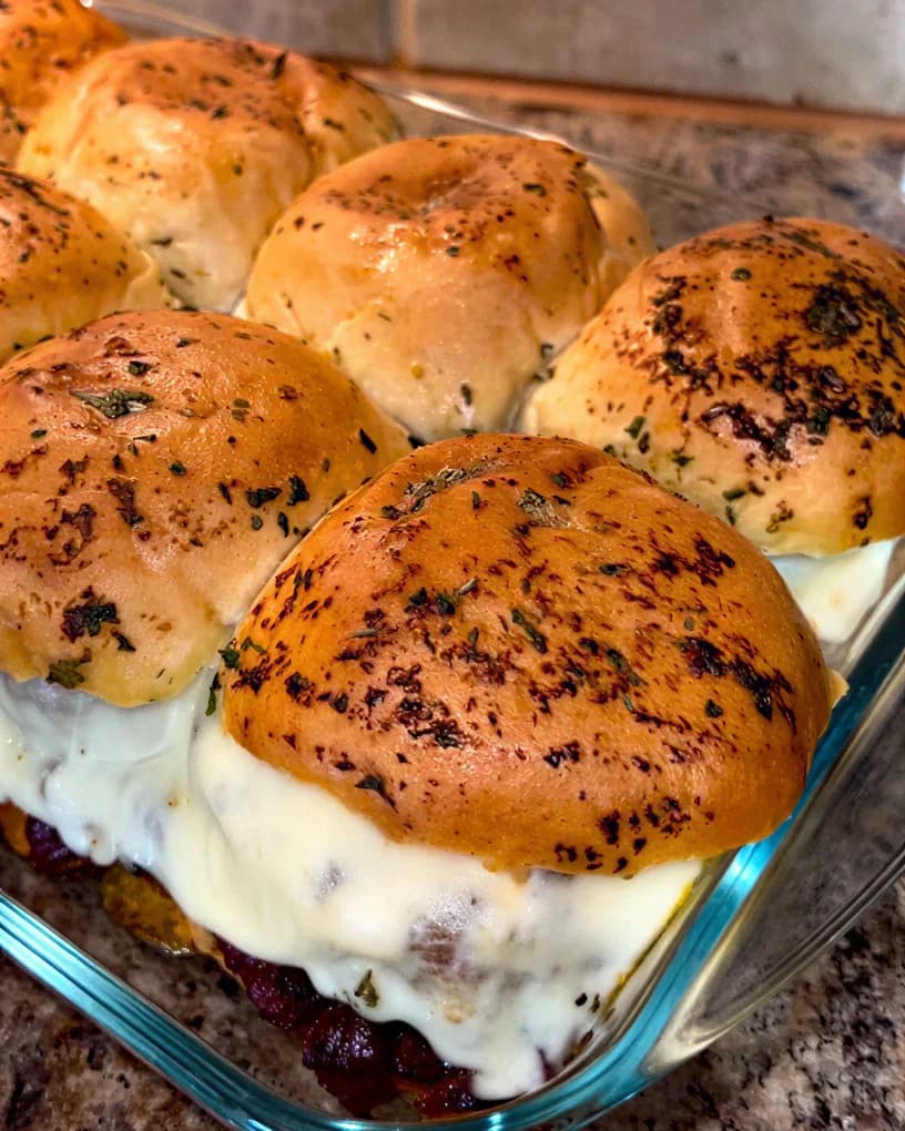 Lamb Sliders with Caramelised Onions and Mint Sauce recipe