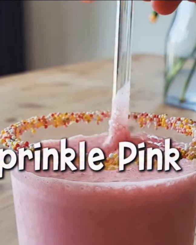 Sprinkle Pink Milk recipe