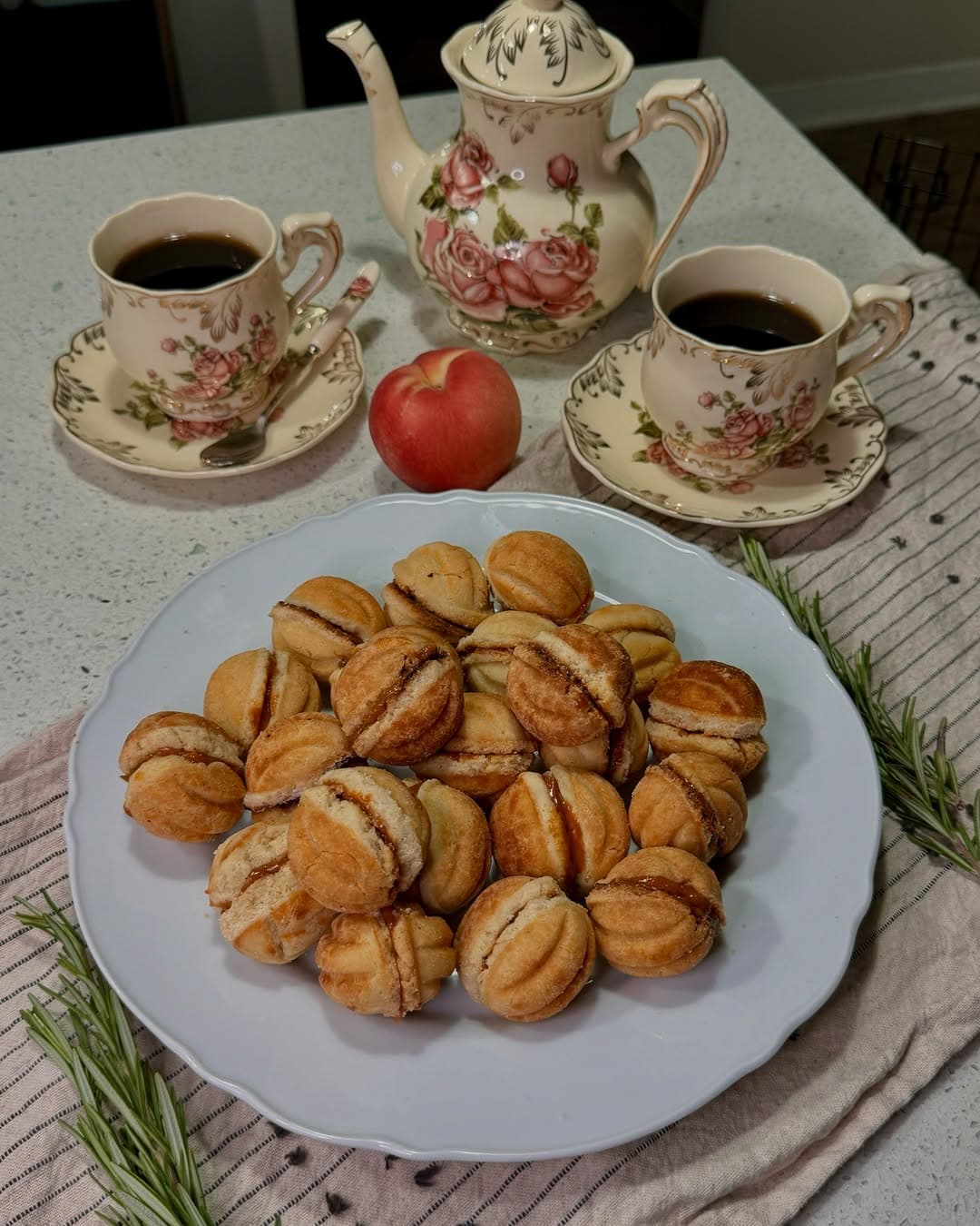 Russian Walnut Shaped Cookies – Oreshki recipe