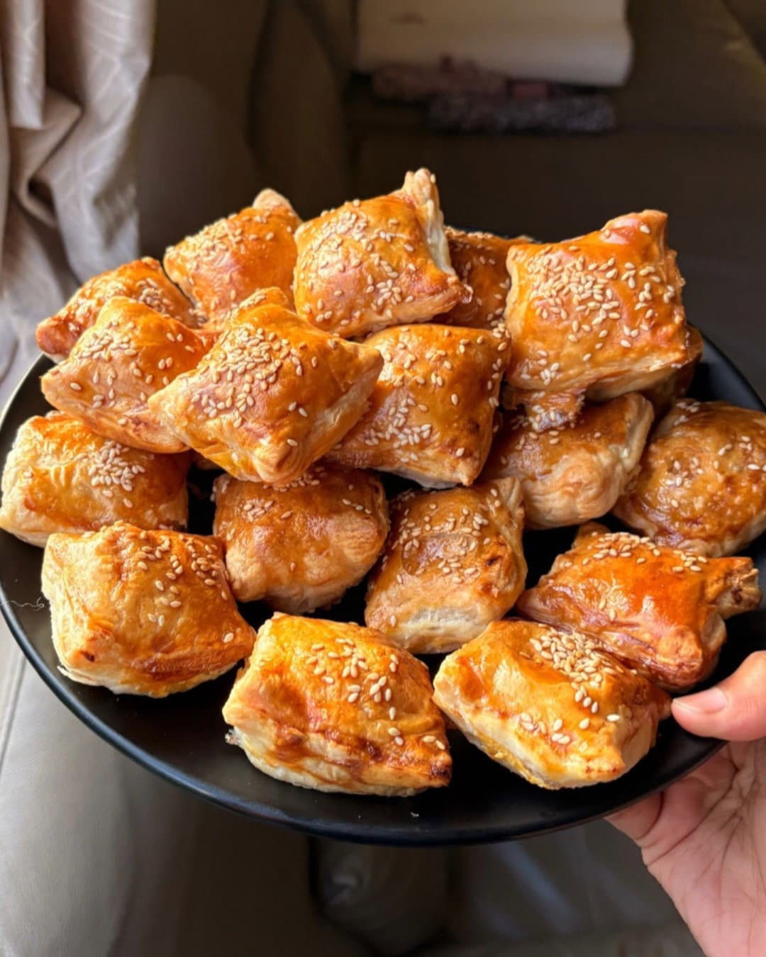 Tandoori Chicken Puffs recipe