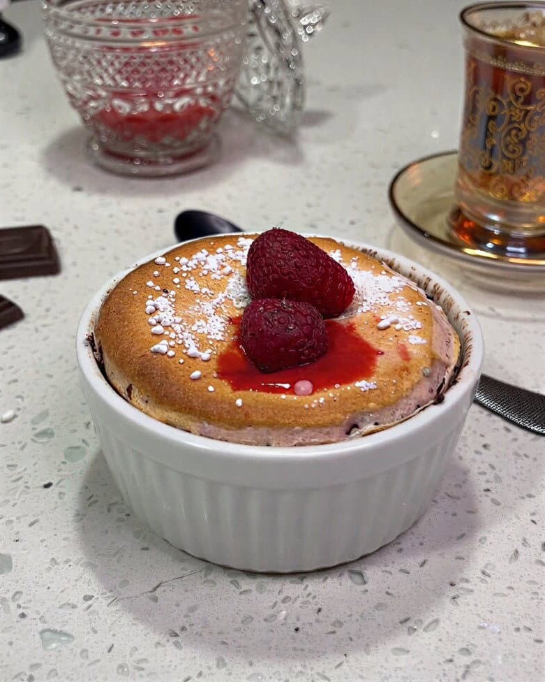 Raspberry Chocolate Soufflé recipe