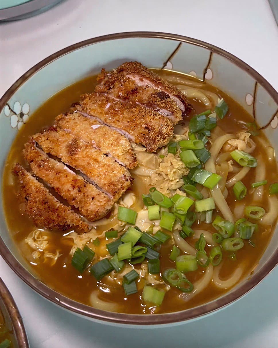 Chicken Katsu Curry Udon recipe