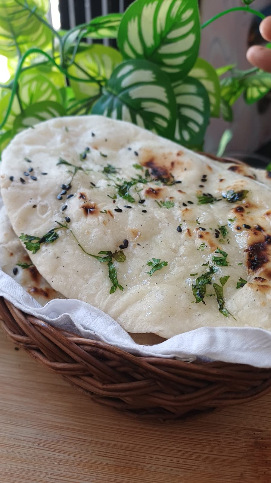 Instant Butter Naan without curd or yeast ! recipe