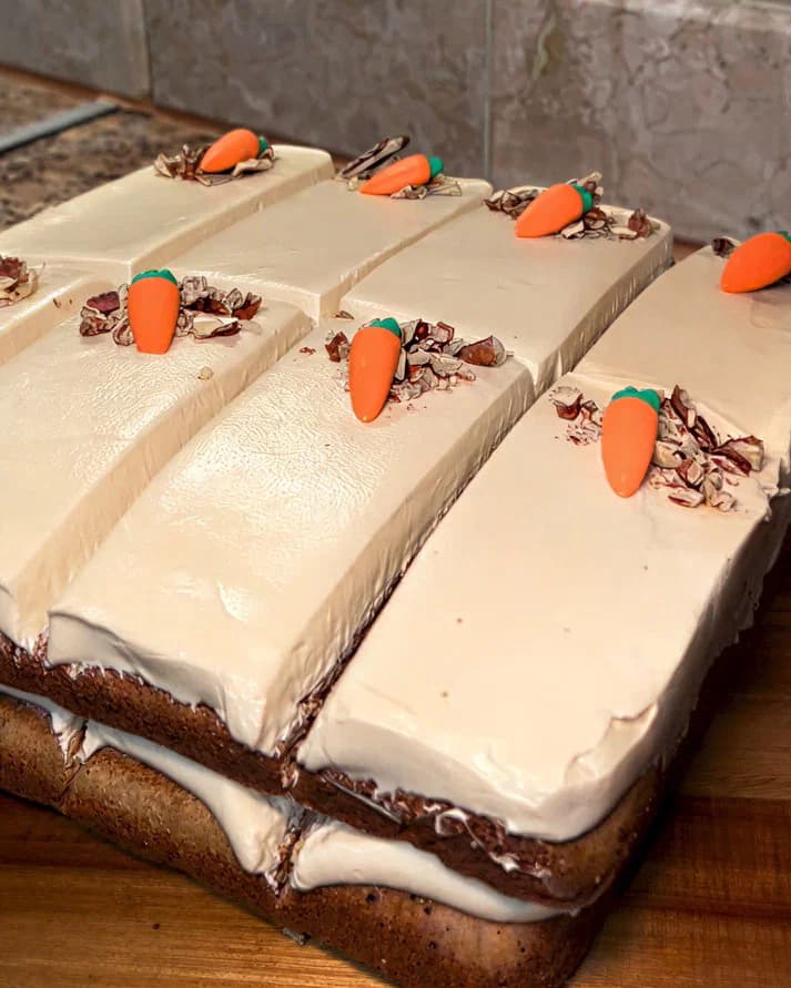 Classic Carrot Cake with Cream Cheese Frosting recipe