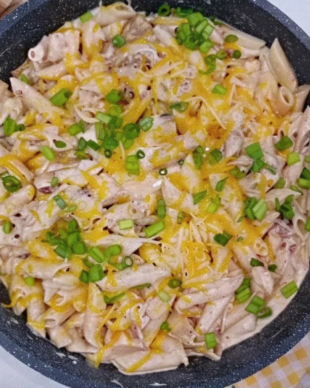 Mississippi Crack Chicken Pasta recipe