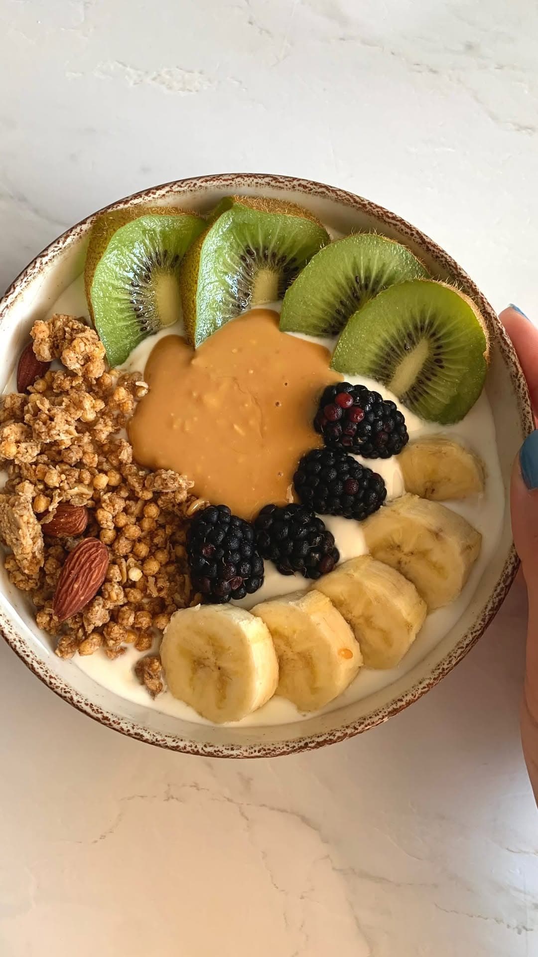 Greek Yogurt Bowl with Fruits and Granola recipe