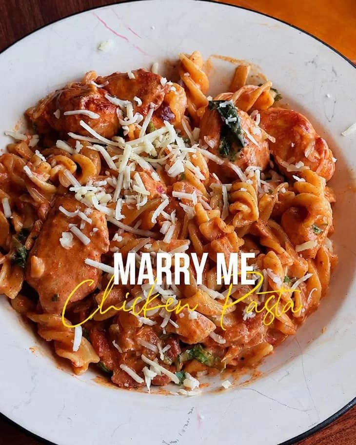 Marry Me Chicken Pasta recipe