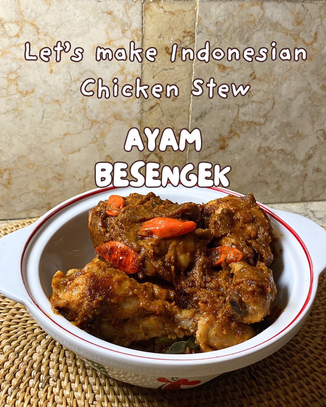 Ayam Besengek (Indonesian Chicken Stew) recipe