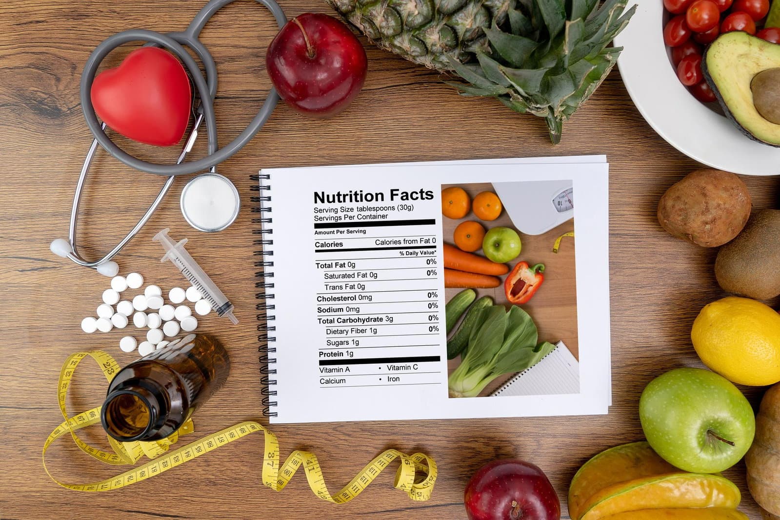 Adding nutrirional information and dietary tags in recipes for more accessibility.