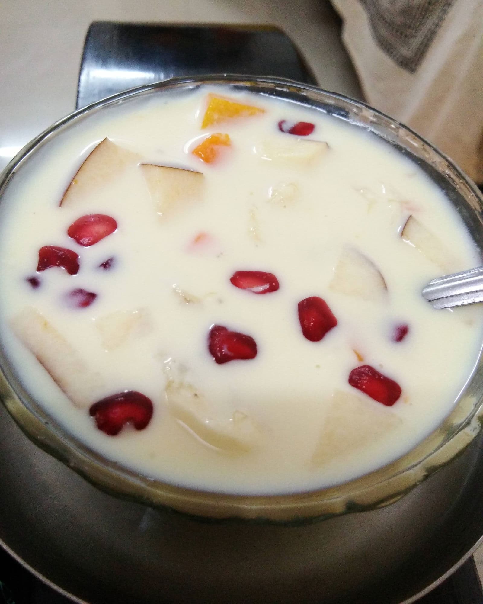 Fruit Custard Recipe | Mahashivratri Vrat 🙏🏻 recipe