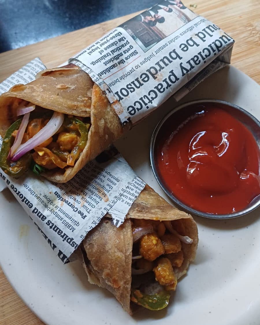 Soya Frankie Roll 🌯 Street Style  recipe