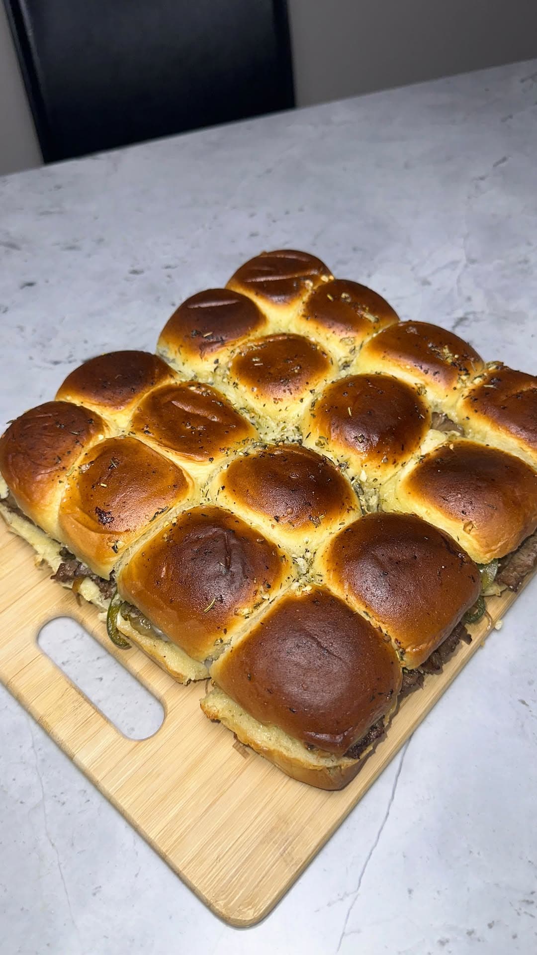 Philly Cheesesteak Sliders recipe