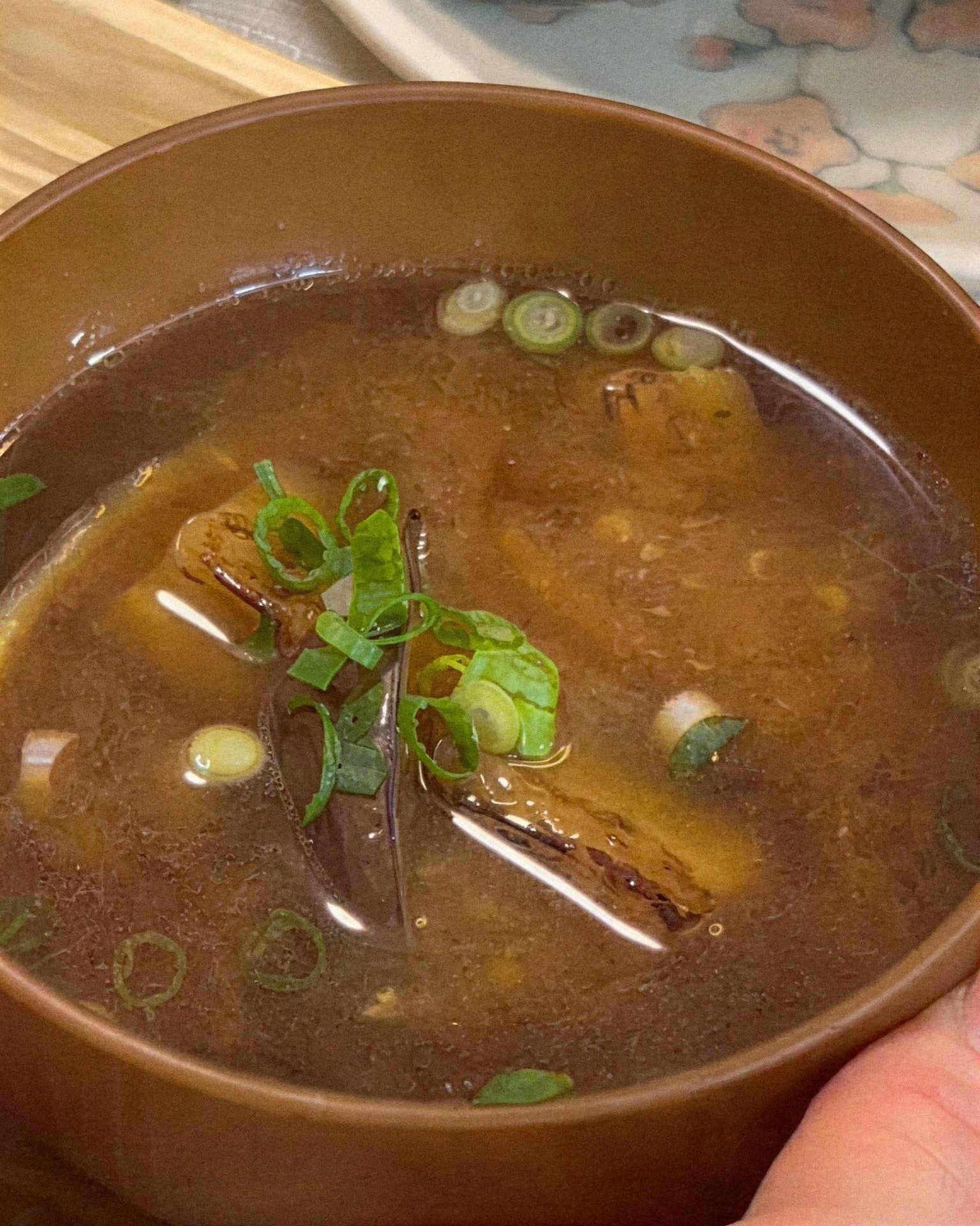 Melt-in-Your-Mouth Eggplant Miso Soup recipe