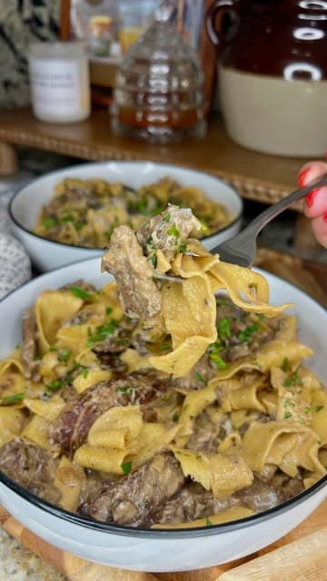 Beef Stroganoff recipe