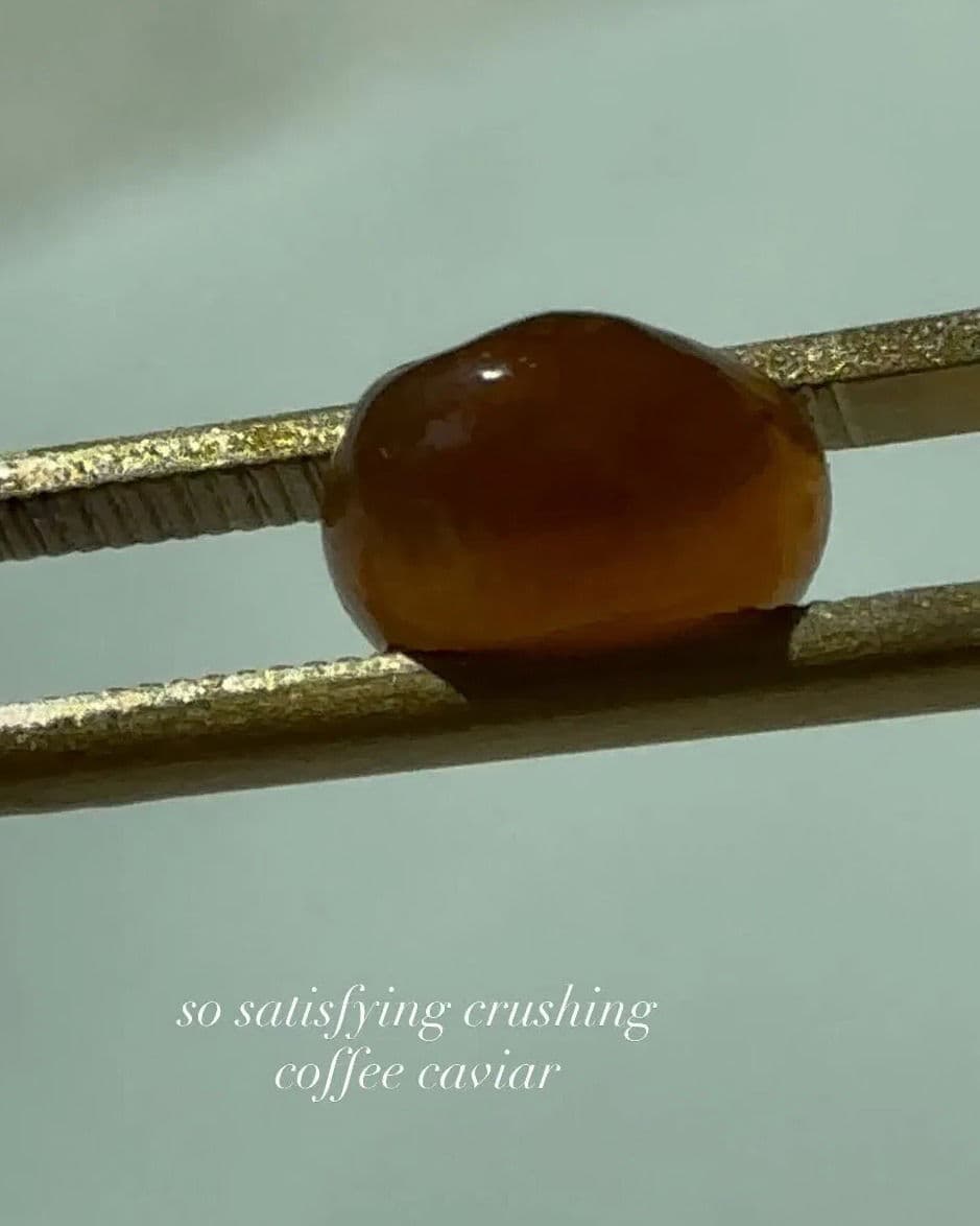 Coffee Caviar recipe