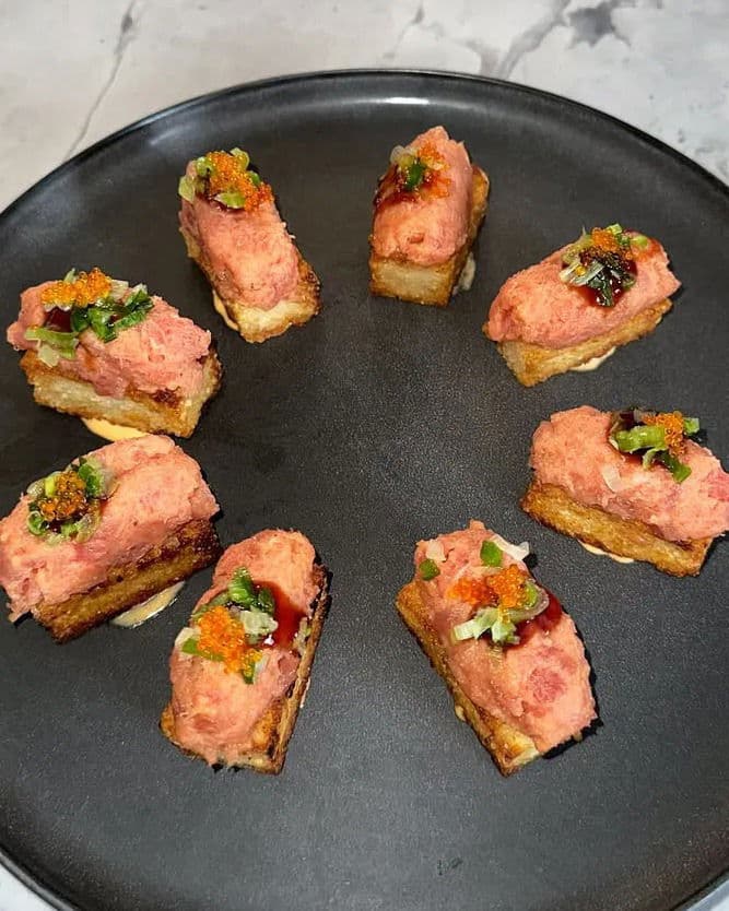 Spicy Tuna Crispy Rice recipe