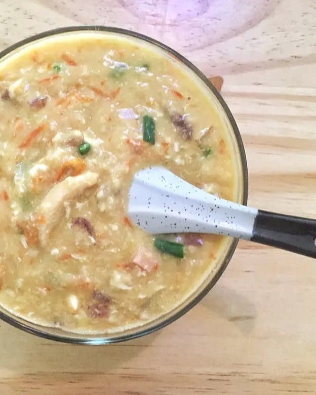 Chicken Oat Porridge (High Protein Weight Loss Recipe) recipe