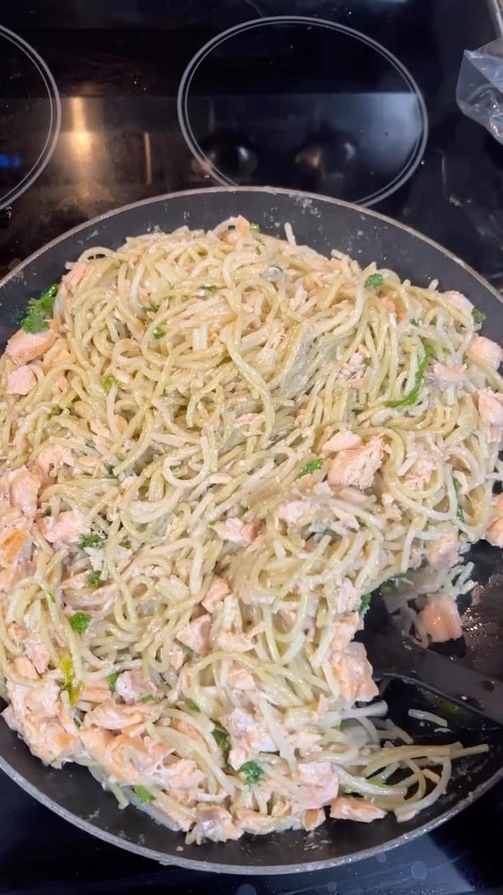 Creamy Salmon Pasta in Under 1 Hour recipe