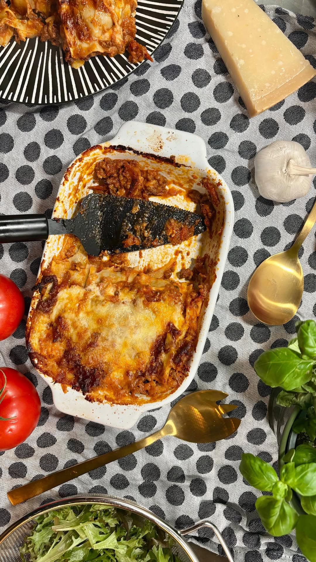 Leftover Bolognese Lasagna recipe